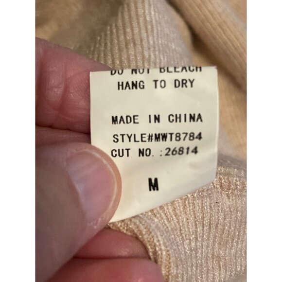 Sirenlily Maternity Lace Embellished‎ Long Sleeve Top Women Sz M , Viscose Blend - Picture 12 of 12